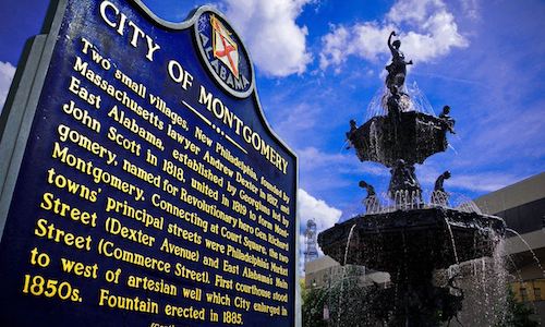 City of Montgomery Historical Marker