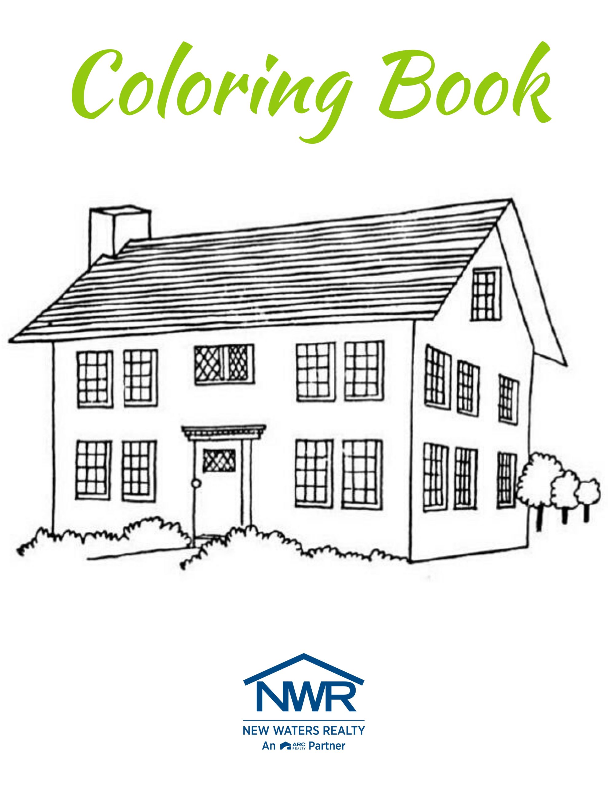 Printable Coloring Book | New Waters Realty